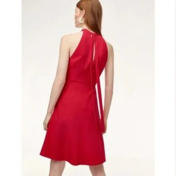 Babaton Aritzia Petros Red Dress Size 0 - Picture 2 of 12